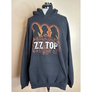 Vintage ZZ Top Hooded Sweatshirt